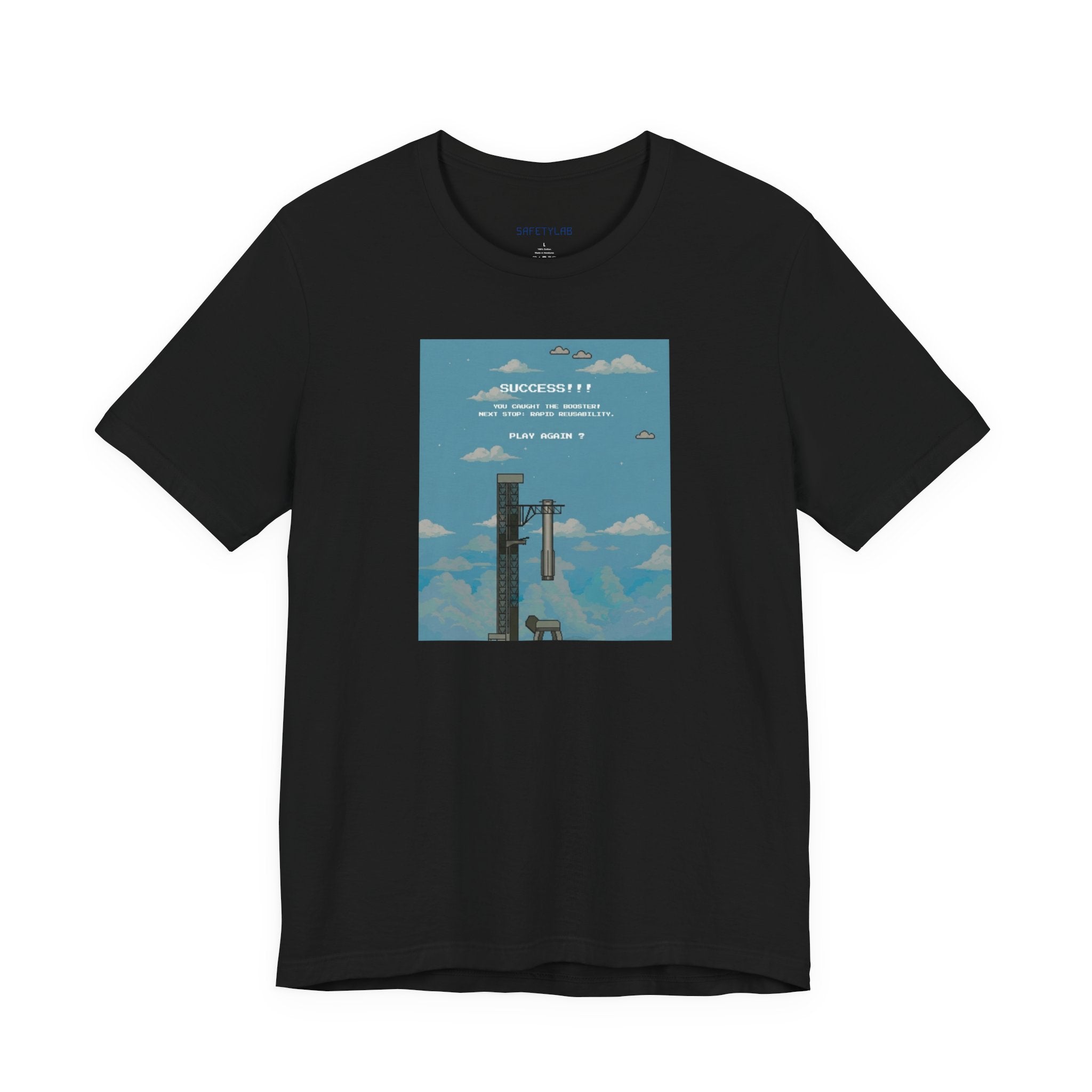 Starship First Rocket Catch Graphic Tee — SpaceX Tribute T-Shirt