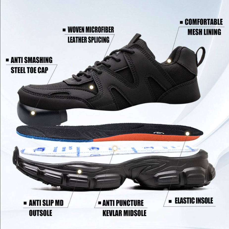 THE SNEAKER BUT IN BLACK